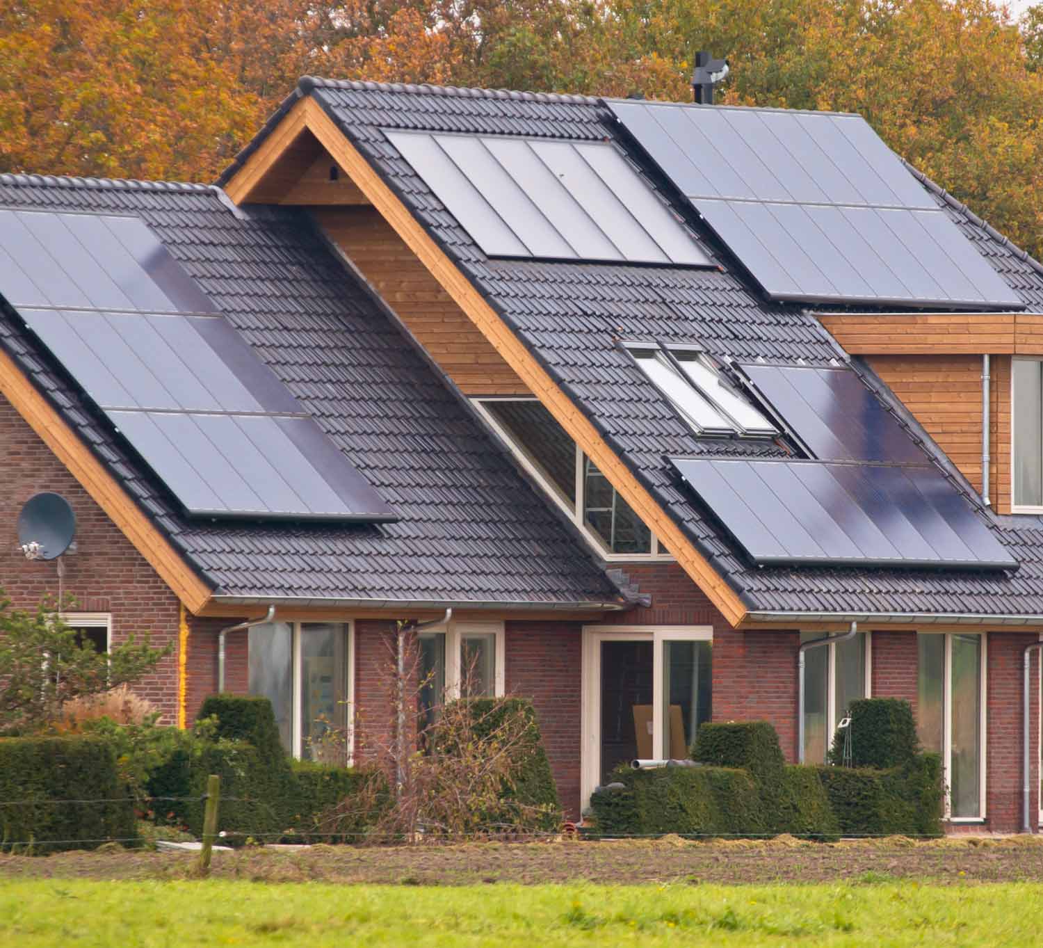 Des panneaux solaires sur votre maison à Bruxelles pour l'énergie verte.